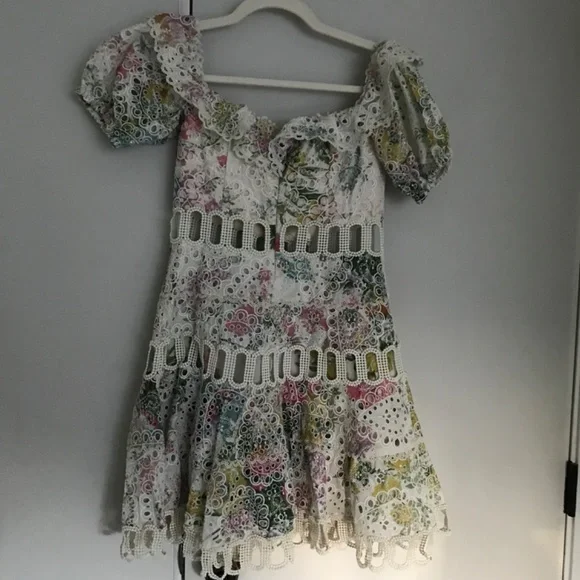 NWOT Zimmerman heather off shoulder dress - Picture 7 of 13